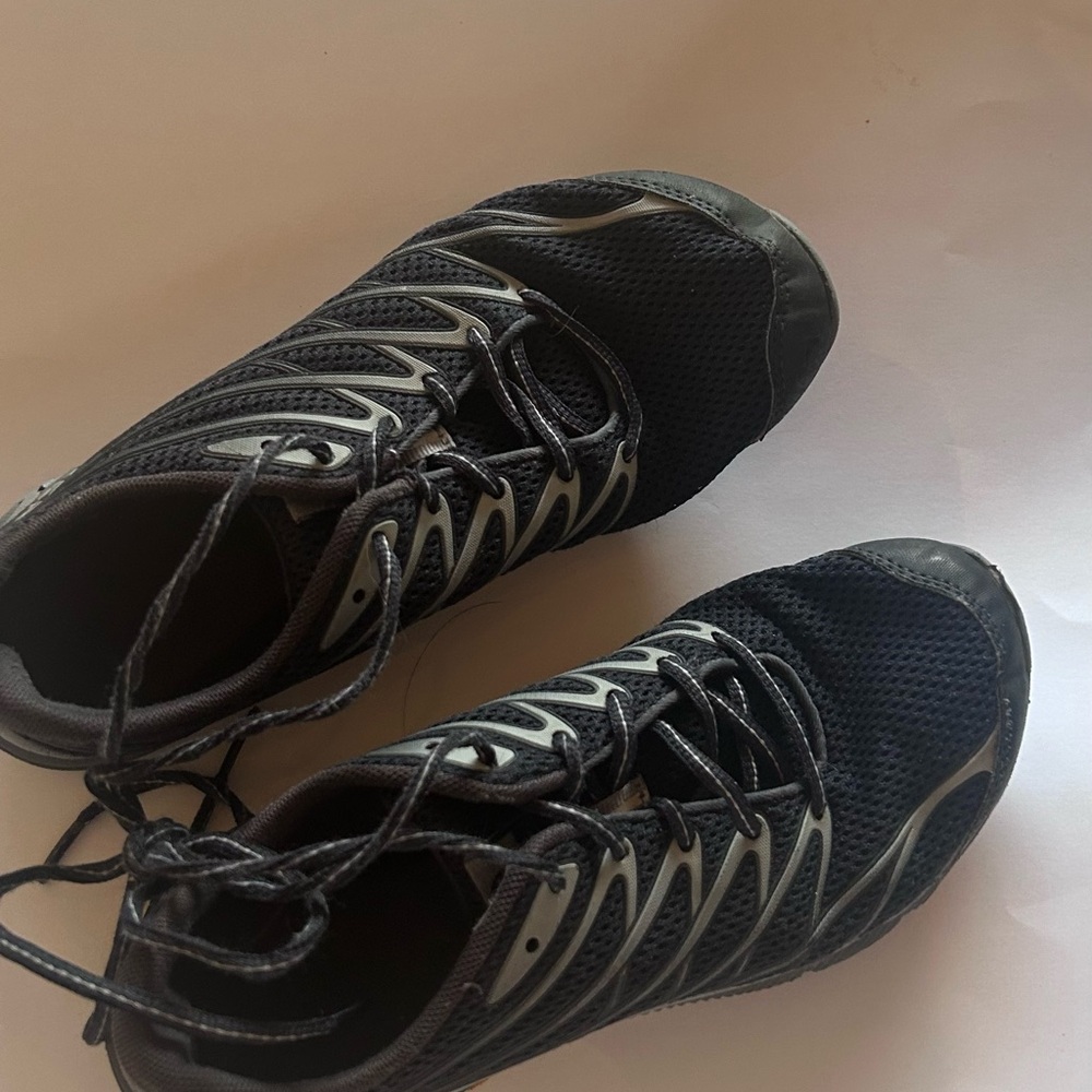 Merrell Men’s  Bare Access Arc 4 Trail Running Shoe, Black/ Aventurine Sz 7